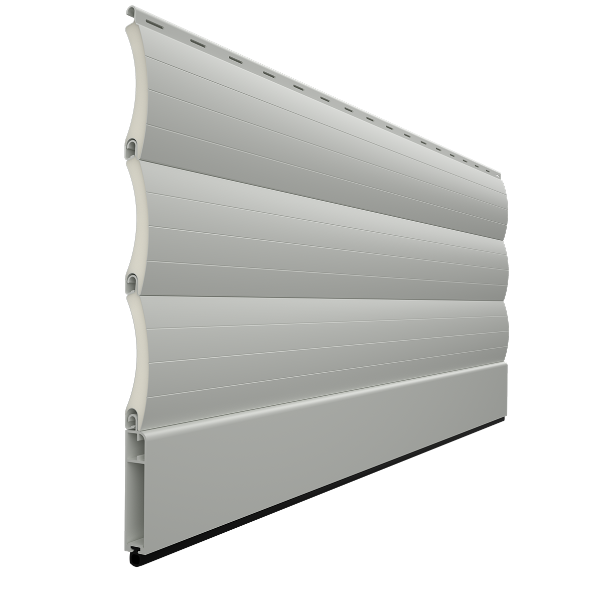 Lama de aluminio perfilado Alugix-56