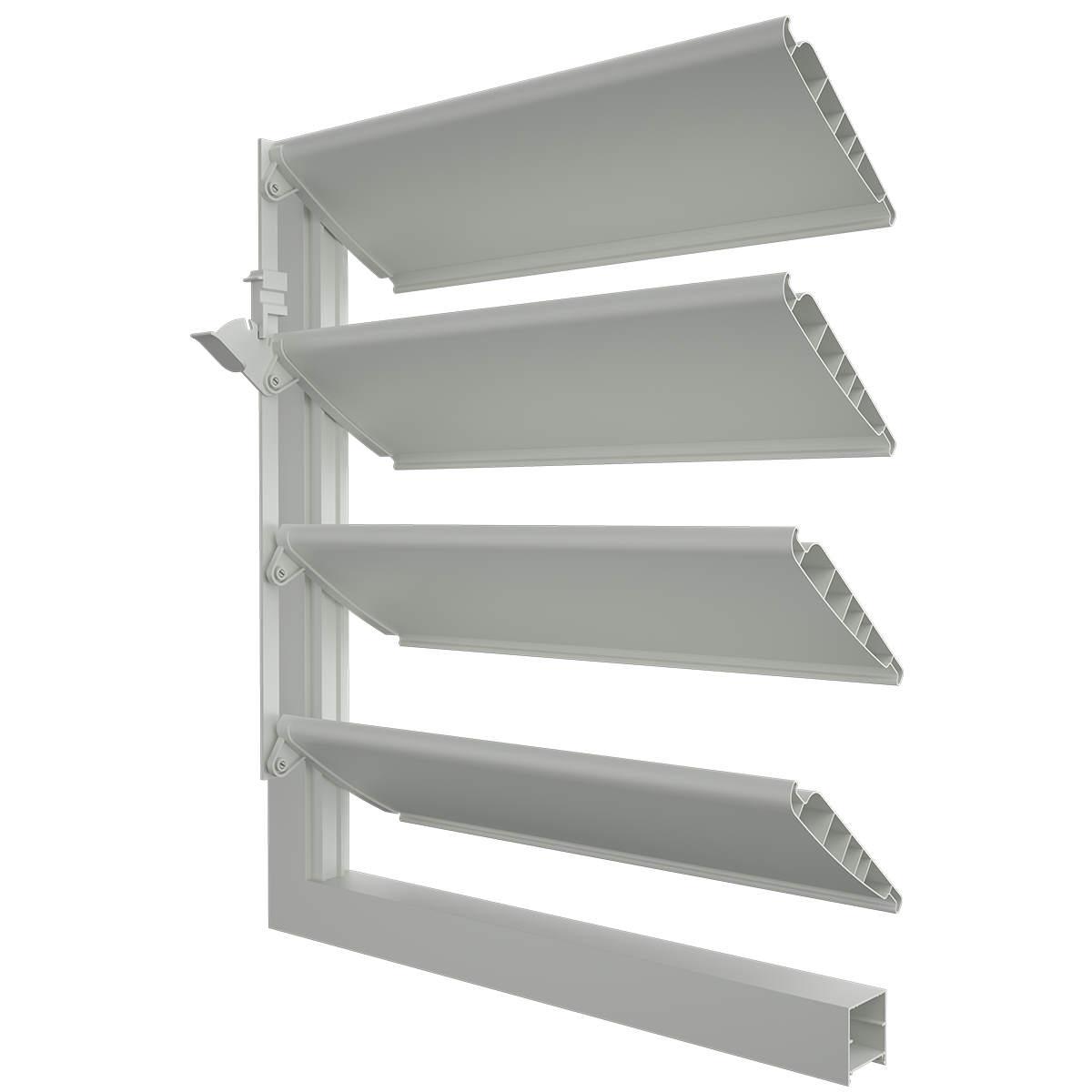 Celosía móvil AP-140 PVC