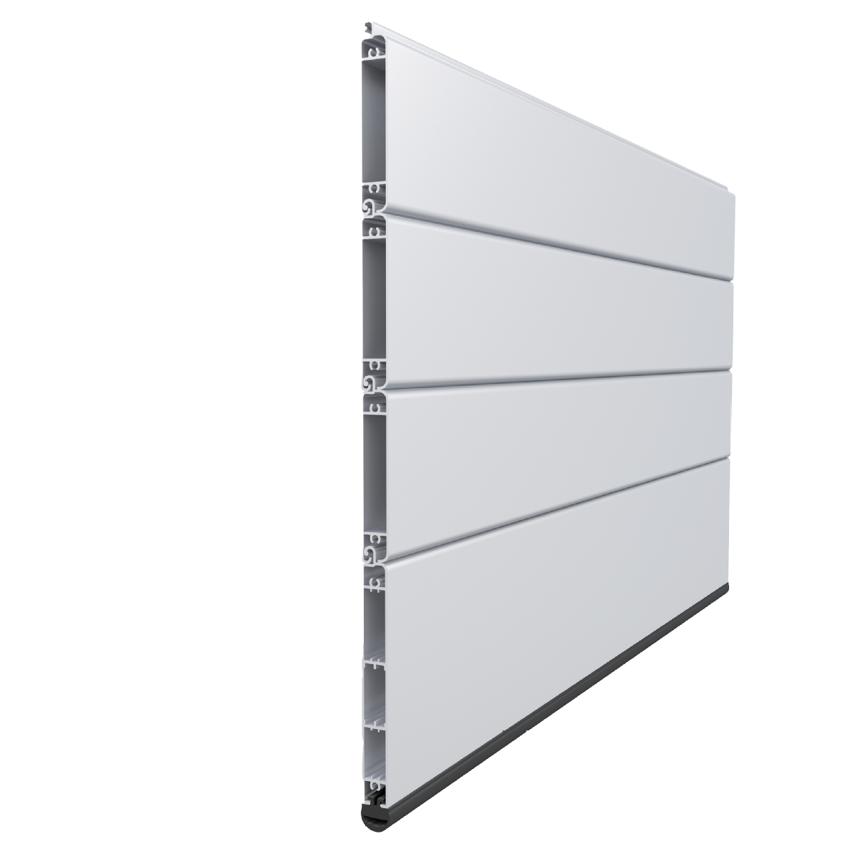 PS-85 Flat Aluminium slat for rolling doors