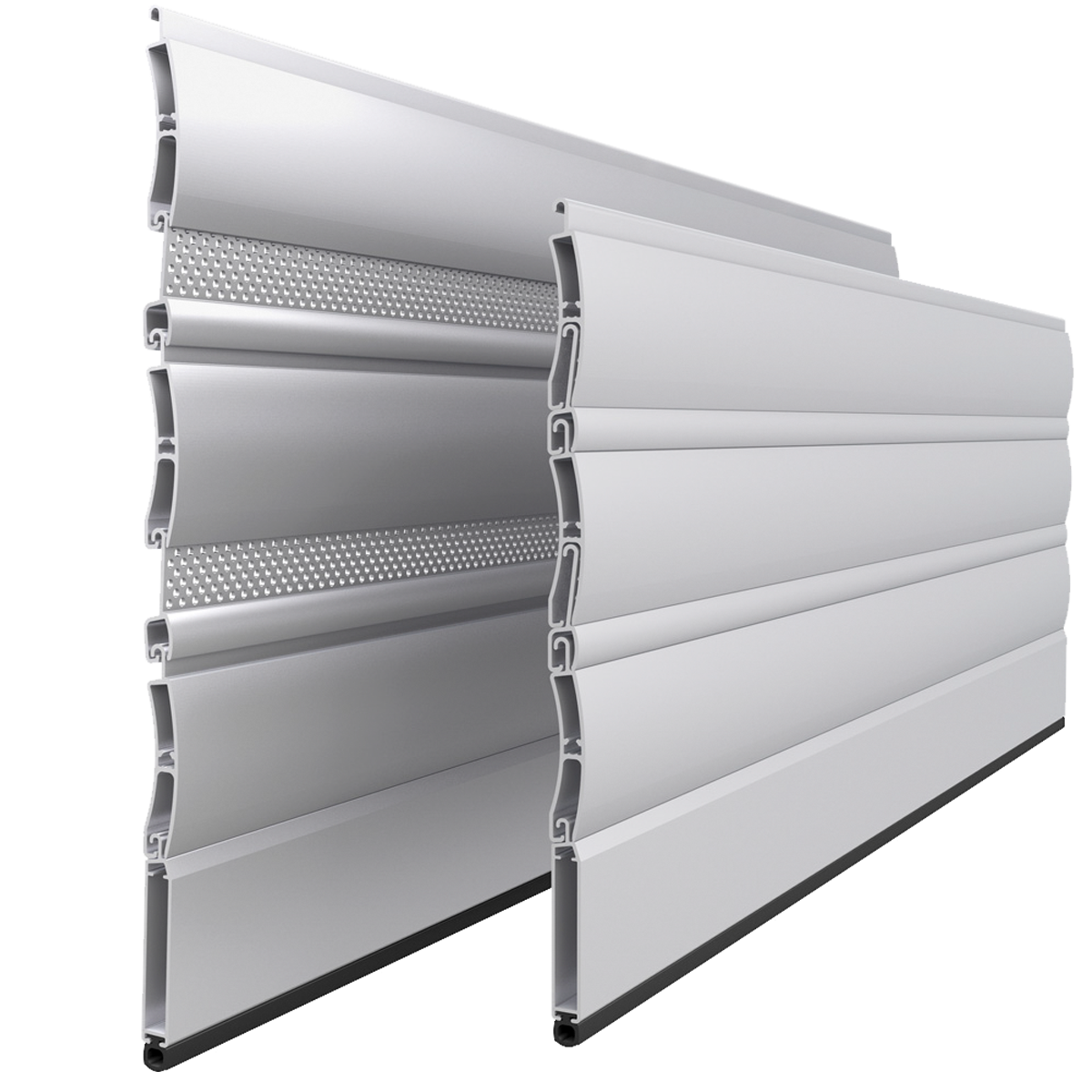 Lame en aluminium extrudé PM-49 Microperforée