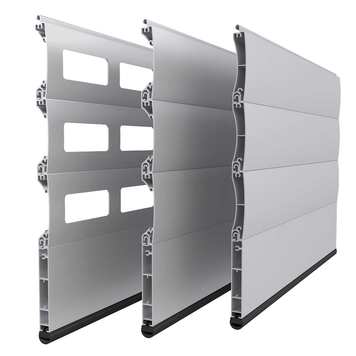 Lama de aluminio para puerta enrollable PS-79