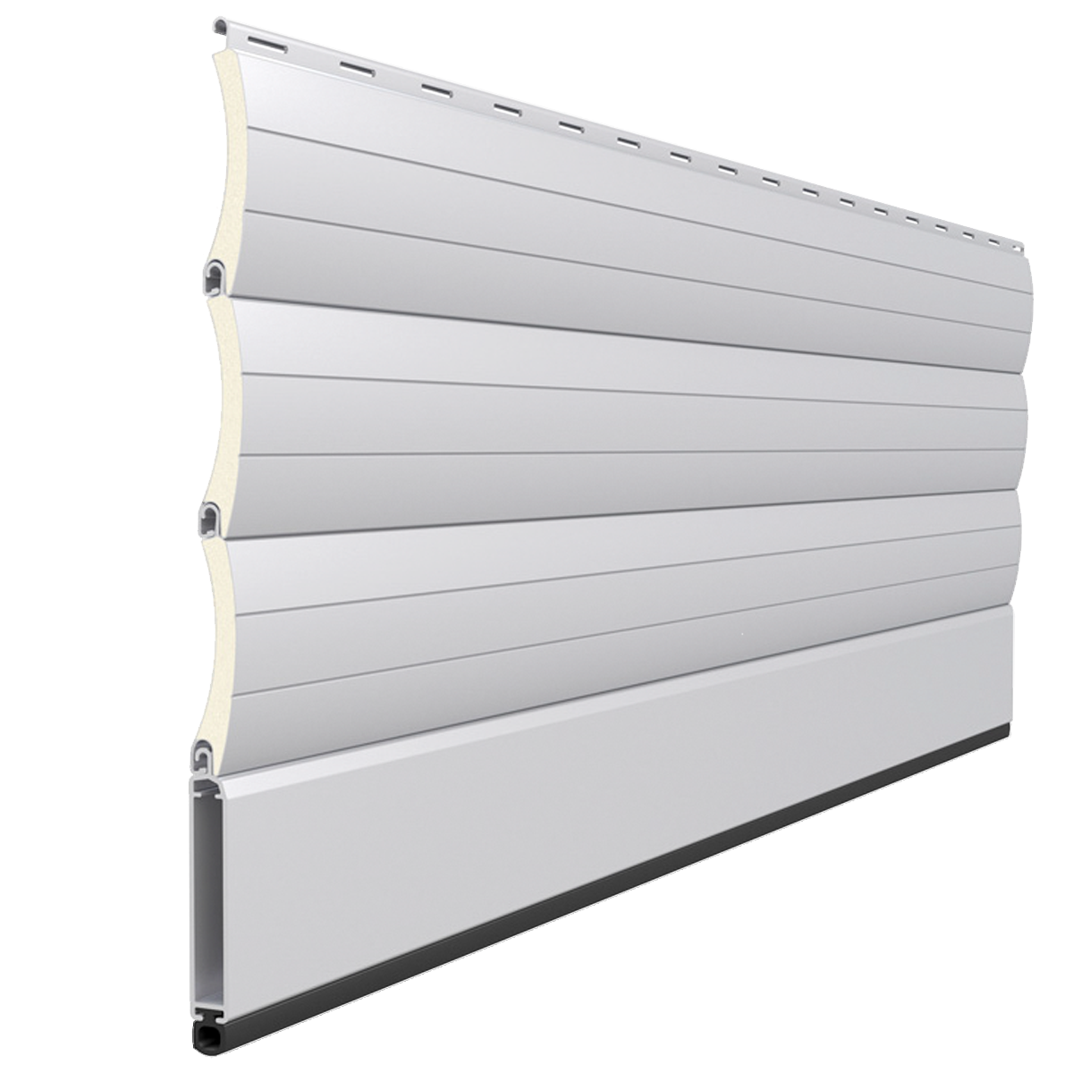 Alugix-39,5 Profiled aluminium slat