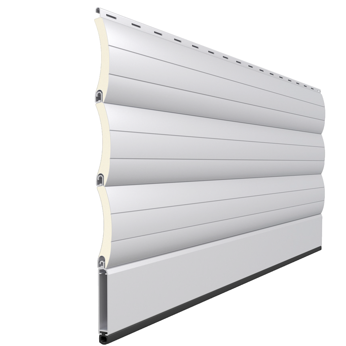 Lama de aluminio perfilado Alugix-50