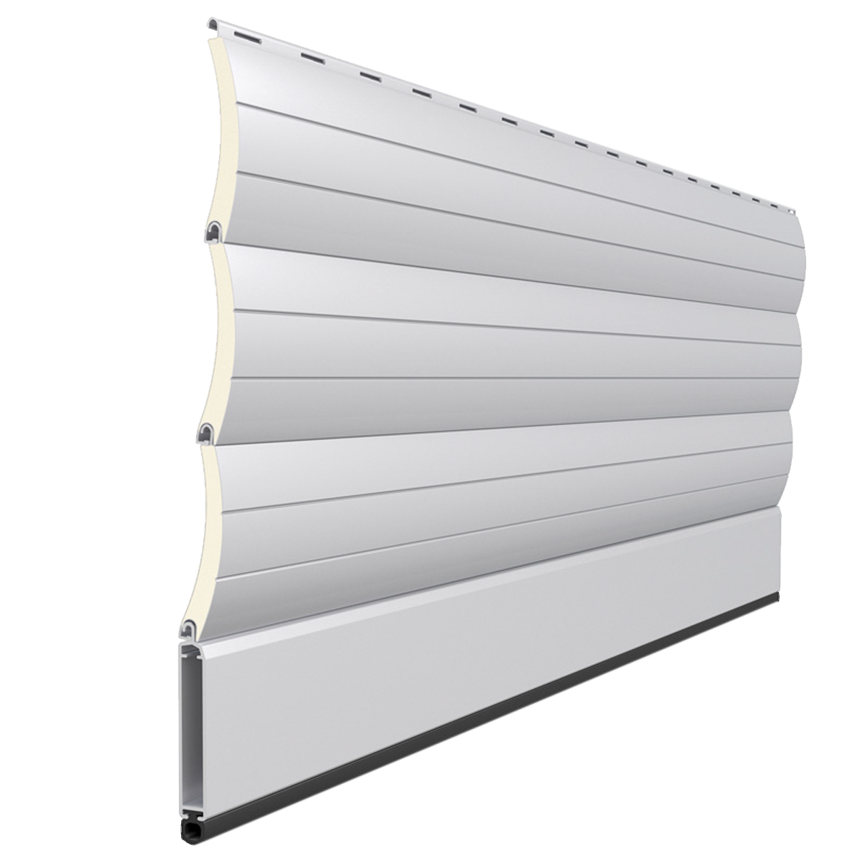 Lama de aluminio perfilado E-45