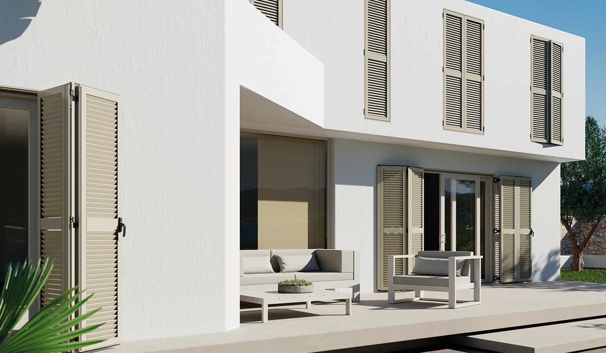Hinged Window and Door Shutter Hera