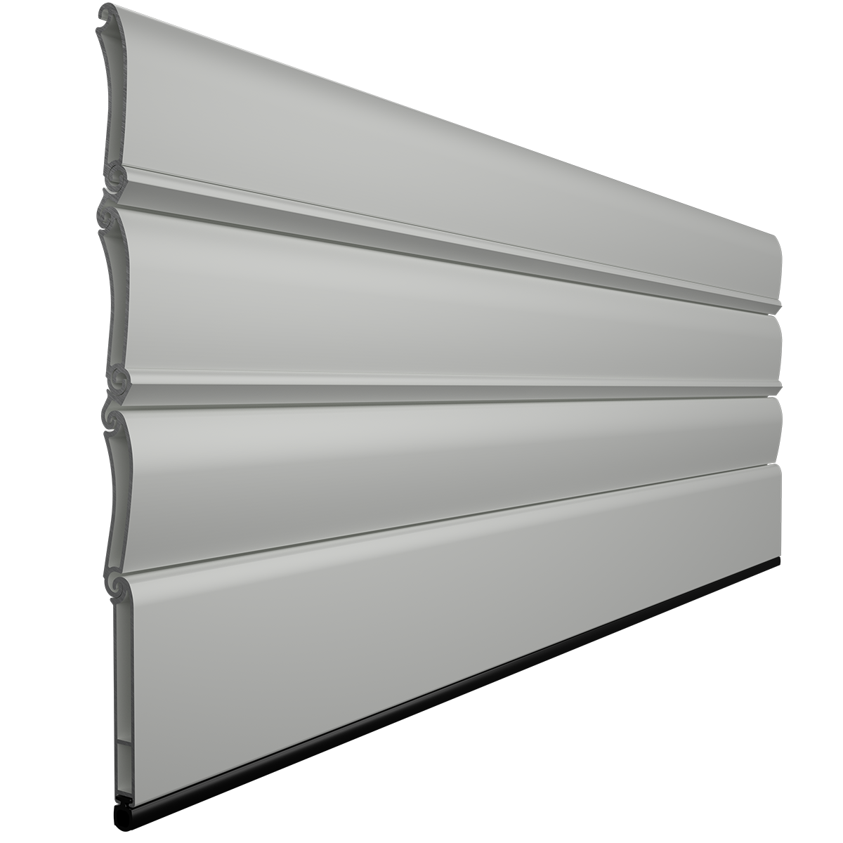 PS-45 Self-Locking Extruded aluminium slat