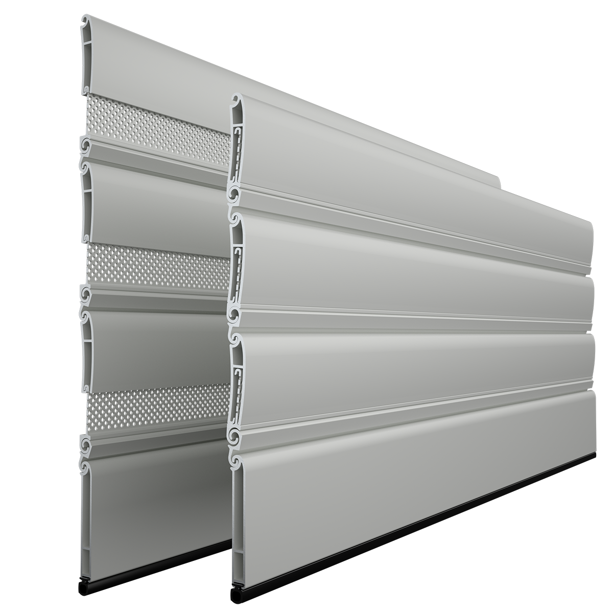 Lame en aluminium extrudé PM-45 Microperforée