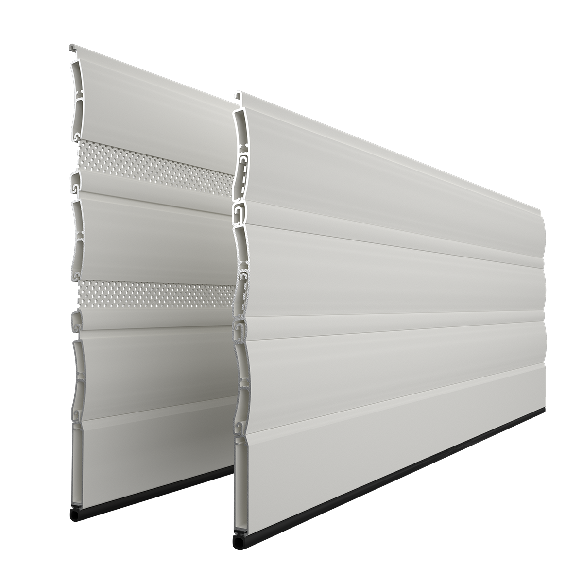 Lama de aluminio extrusionado PM-49 Microperforada