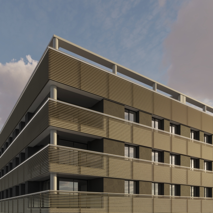 Brise-Soleil fixe V-50