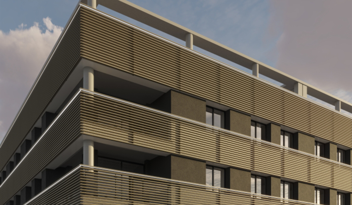 Fixed louver V-90 LED