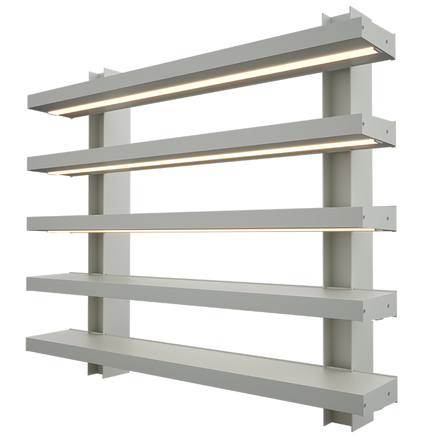 Quebra-sol fixa V-90 LED