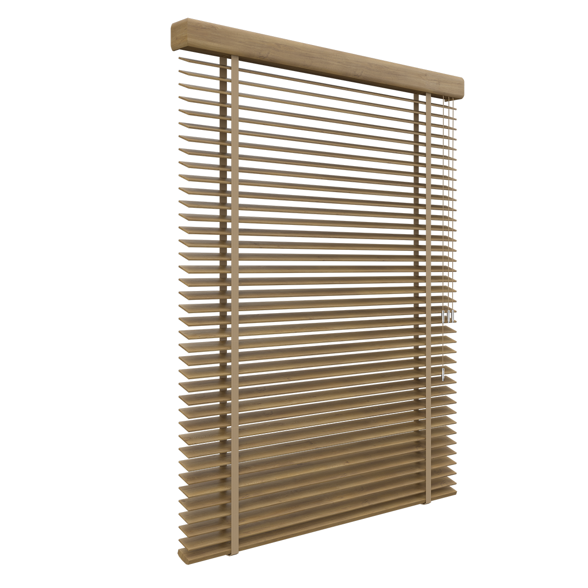 Cortina veneciana de madera