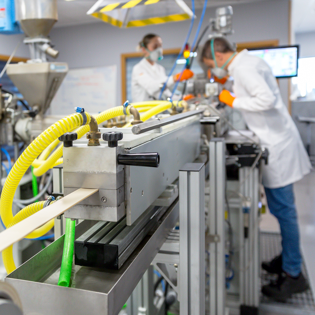 Na Saxun, transformamos os resíduos cerâmicos em material para o fabrico de perfis de PVC