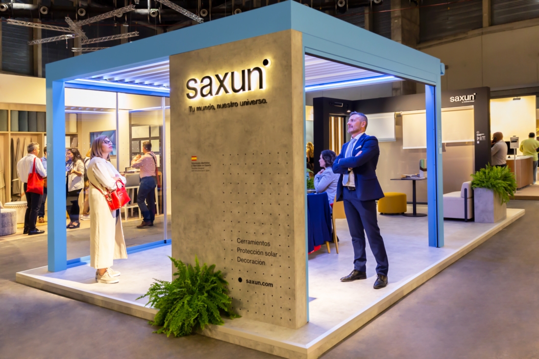 Saxun contribuye con sus soluciones de protección solar y decoración al interiorismo de hoteles y restaurantes