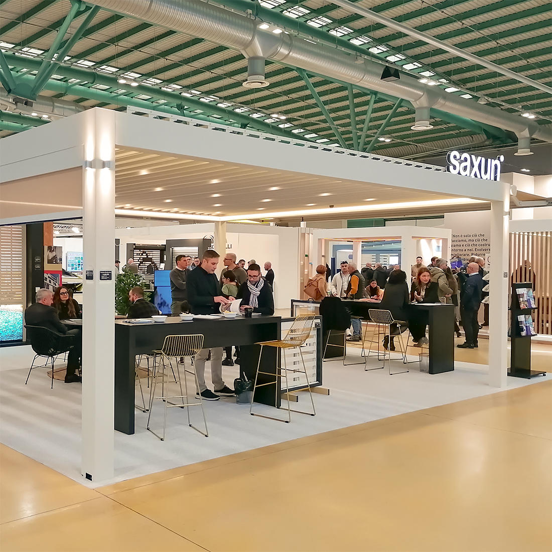 We participated in CASEITALY EXPO, Italy's new construction trade fair.