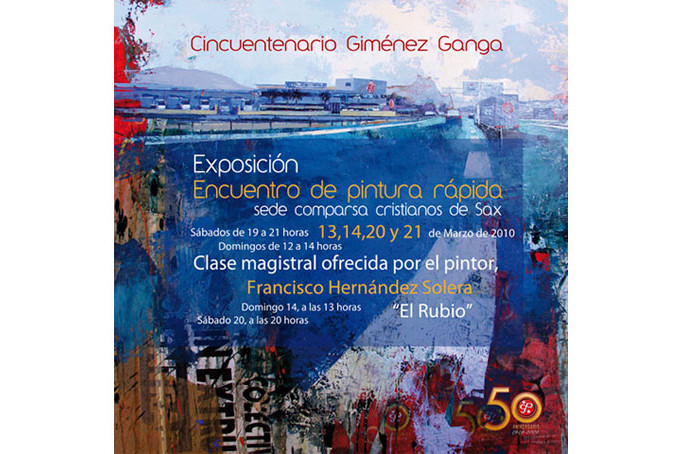 Gran éxito de la exposición de pintura