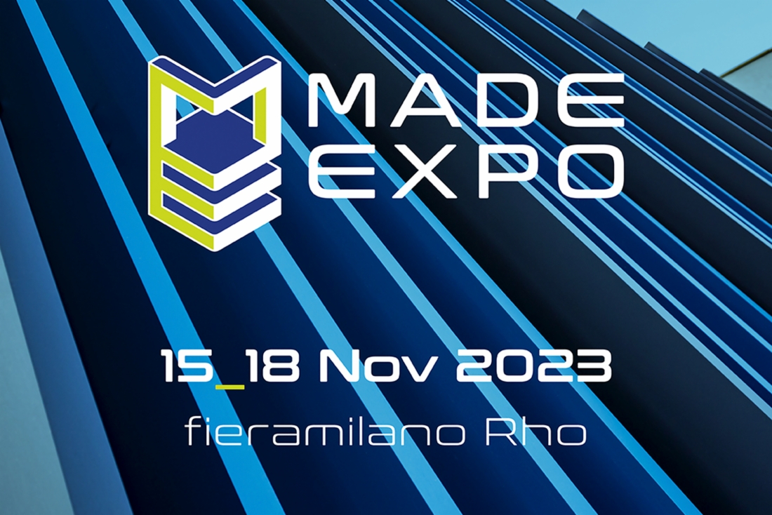 Nous exposons à MADE Expo, le plus grand salon de la construction en Italie