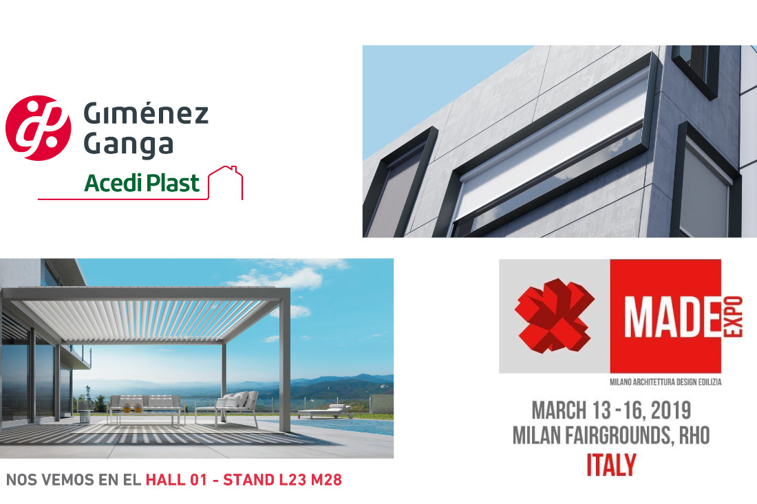 Surprise yourself with Giménez Ganga Acediplast at MADE EXPO 2019