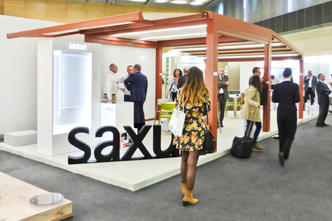 Gran acogida de los productos Saxun en InteriHotel