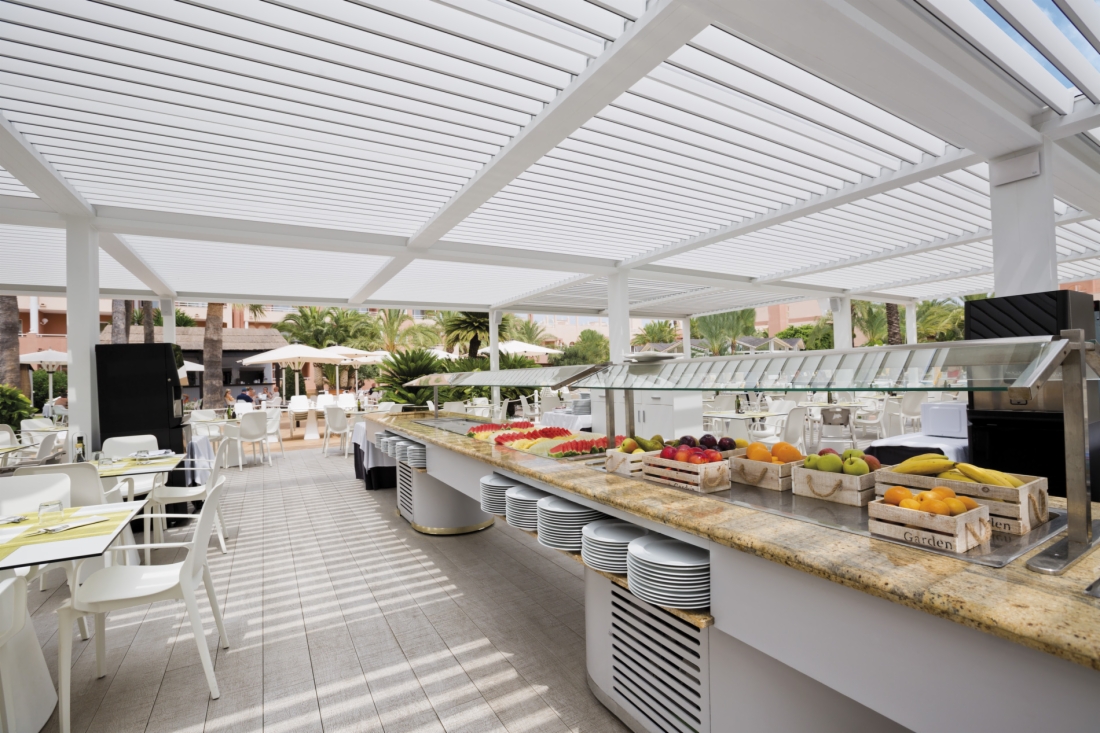 Sun protection for the Horeca sector