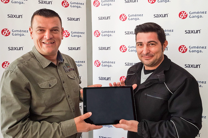 Giménez Ganga entrega el 5º iPad Pro