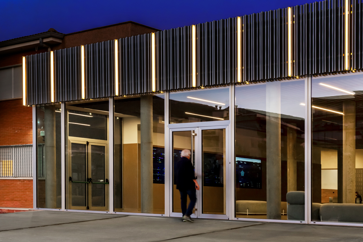 foto instalación en Instituto 